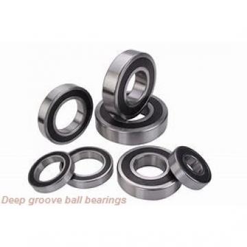 85 mm x 210 mm x 52 mm  KOYO 6417 deep groove ball bearings