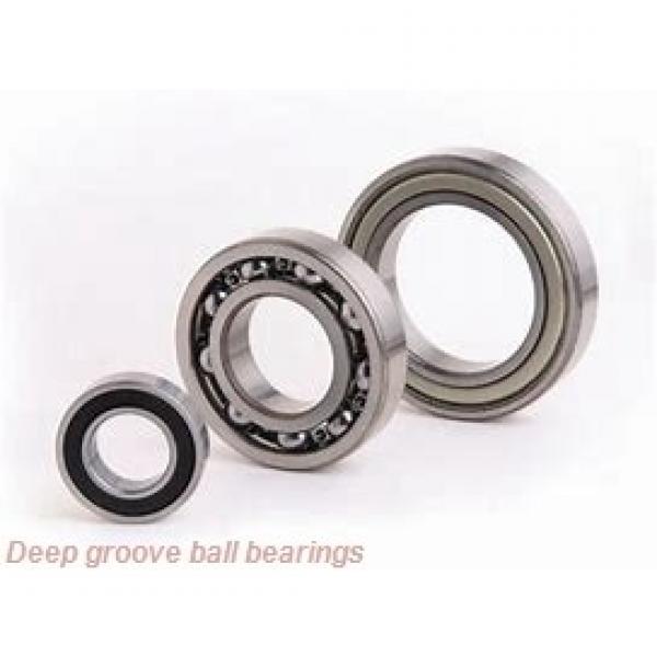 75 mm x 115 mm x 20 mm  ISO 6015-2RS deep groove ball bearings #1 image