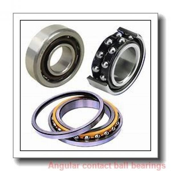 90 mm x 140 mm x 24 mm  SKF 7018 ACB/HCP4A angular contact ball bearings #1 image