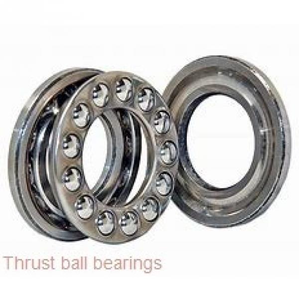 50 mm x 95 mm x 10 mm  NKE 54212+U212 thrust ball bearings #1 image