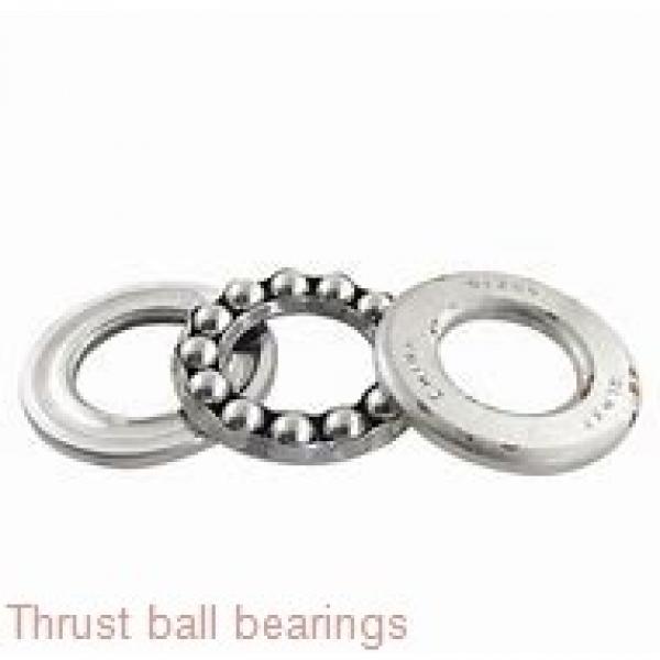 20 mm x 40 mm x 6 mm  NSK 52204 thrust ball bearings #1 image